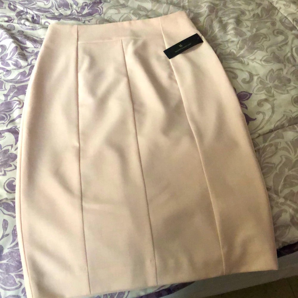Pink Pencil Skirt